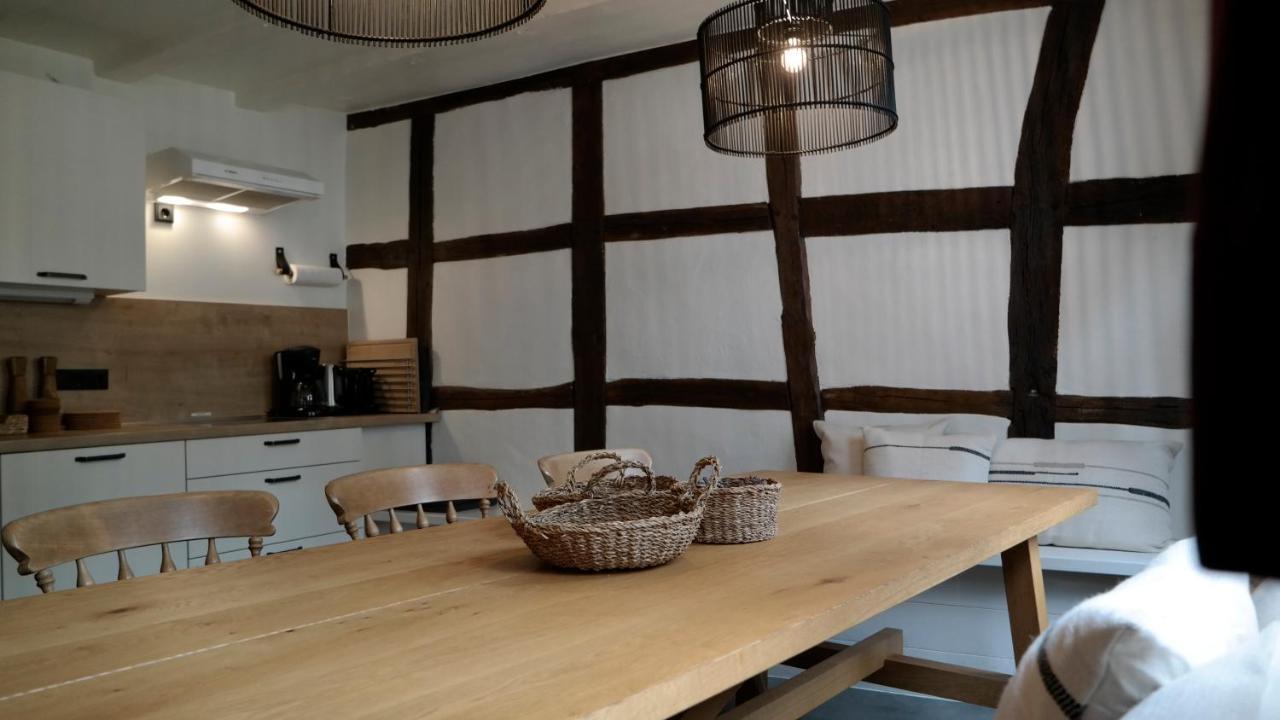 Holiday House Burgblick1 With Terrace - Vosproperties Monschau Eksteriør bilde