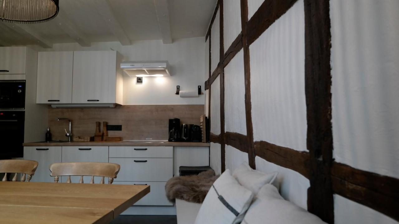 Holiday House Burgblick1 With Terrace - Vosproperties Monschau Eksteriør bilde